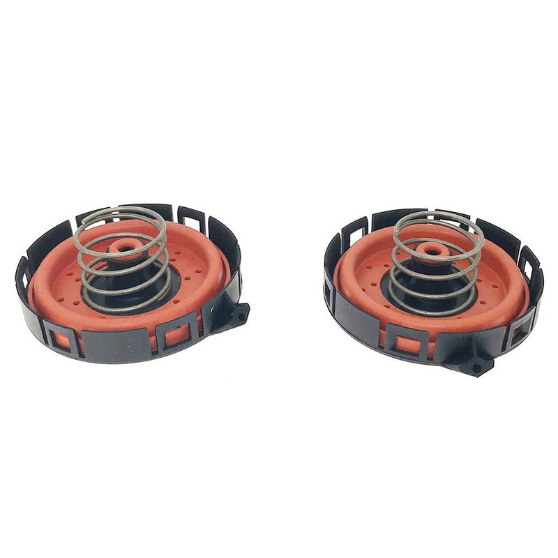 Syconeer Pack of 2 Crankcase Vent Valve PCV Pressure Regulating Valve Cover for BMW 545i 550i 645Ci 650i 745i 745Li 750i 750Li Alpina B7 X5 4.4i 4.8i 4.8is xDrive48i Replace OE 11127547058 14506018001 - Image 1